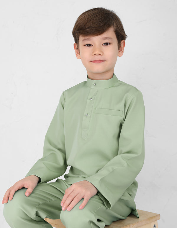 KIDS BAJU MELAYU AQSAD S/FIT (TENDRIL)